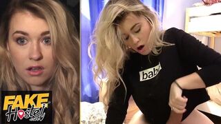 Blond Misha Traversează tare de Steve Q