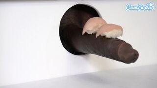 Lesbiene cu piept mare milfs sushi glory hole aventura cu BC lovitură de locuri de muncă și drăguț asiatic tinito