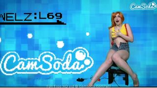 Jewelz Blu se masturbează sălbatic în Misty Cosplay