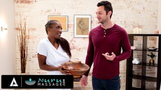 Daya Knight in hot nuru masaj shags coechipierul său yoga