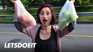 Frumos Milf Luna Casillo rupt de la foraj pasarica non-stop