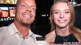 Starul porno german îl seduce pe tipul turistic într-un adevărat nenorocit