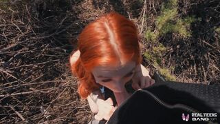 Sexy roşu adolescent Madi Collins jgheaburi păsărica ei şi dracu 'tare, penis mare