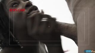 Black bomb milf grup dracu 'cu cozi albe în penetrare anal și dublu