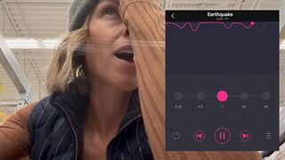 Forma grea în supermarket cu vibratoare telecomanda lenese