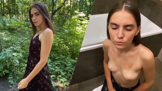 Silvicultura se termină cu un adolescent seducător cu un strop în față