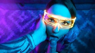Cyberpunk suge aventura cu o puicuță