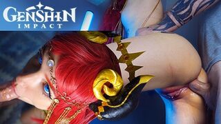 Dansator oriental nilou fund greu dracu 'coada ei - joc de impact genshin
