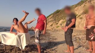 Gourmet fierbinte Alexandra lui Wett - cea mai rea selecție gangbang!