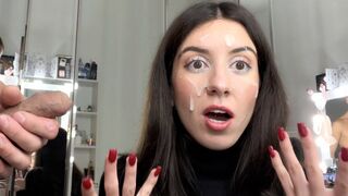Curva adolescenta si sperma de strada merg in blana