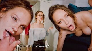 Şeful sexy Alexa PoshSpicy îşi transformă furia în milă şi le cere să i-o tragă păsăricii lui ude