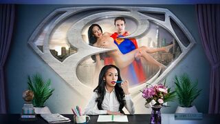 Micuţul reporter Lois Lane se îneacă din cauza sculei uriaşe a lui Superman