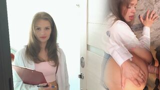 Sondajul social s-a terminat în păsărica mea cu sex oral şi scula! (Partea 1)