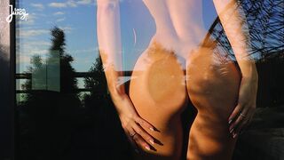 Frumoasă blondă. Larajuicy şi-a tras-o toată ziua