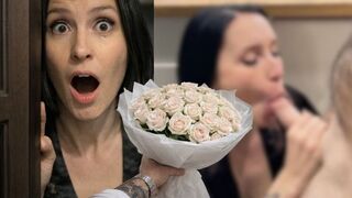 Pe 14 februarie, un fan mi-a dat un buchet de flori, a trebuit să-l sug ca să mă lase în pace!