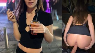Am futut-o pe italianca asta în spatele maşinii din faţa clubului