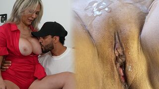 Proprietarul agenţiei lui Milf i-o trage cântăreţului talentat - Monique Fuentes casting