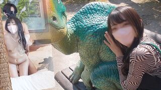 Wild Zoo data cu un amator, cu pieptul mare frumusete si greu dracu 'stil japonez