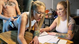 Teen Natalie Wayne îi dă profesorului mai mult de 50 de dolari cu păsărica ei