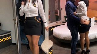 În sfârşit i-am tras-o secretarei mele mari şi mari în camera de hotel