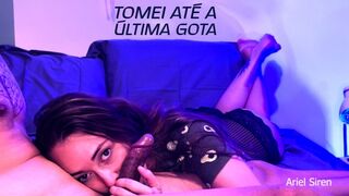Am cerut lapte în gură şi am băut tot