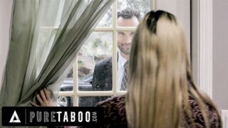 Taboo pur Embezzler o seduce pe soţia necredincioasă a Colegiului Disperat