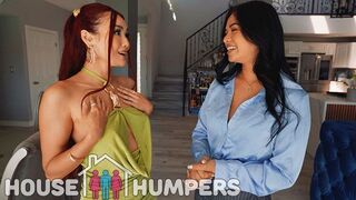 Hot Three with the Property Sex Channel - Swinger Cuplu seduce o proprietate imobiliară