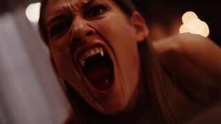 Dark Wins Castle - Tempting Vampired cu o blondă sexy și o fată urât Tiffany Tatum și Leana Lovings