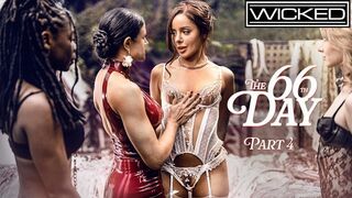 Alătură-te echipei fetei sexy a lui Wicked cu Vanna Bardot care conduce o partidă fierbinte în patru