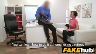 Fake Agent - videoclip de casting al unguroaicei Vicky Love