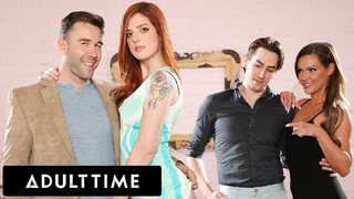ADULT TIME - Will Pounder i-o trage lui Scarlett Mae, soția fierbinte a celui mai bun prieten al său, într-o afacere Swap