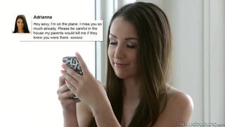Petra Fox și Lola Foxx fierbinte adolescent joc lesbian